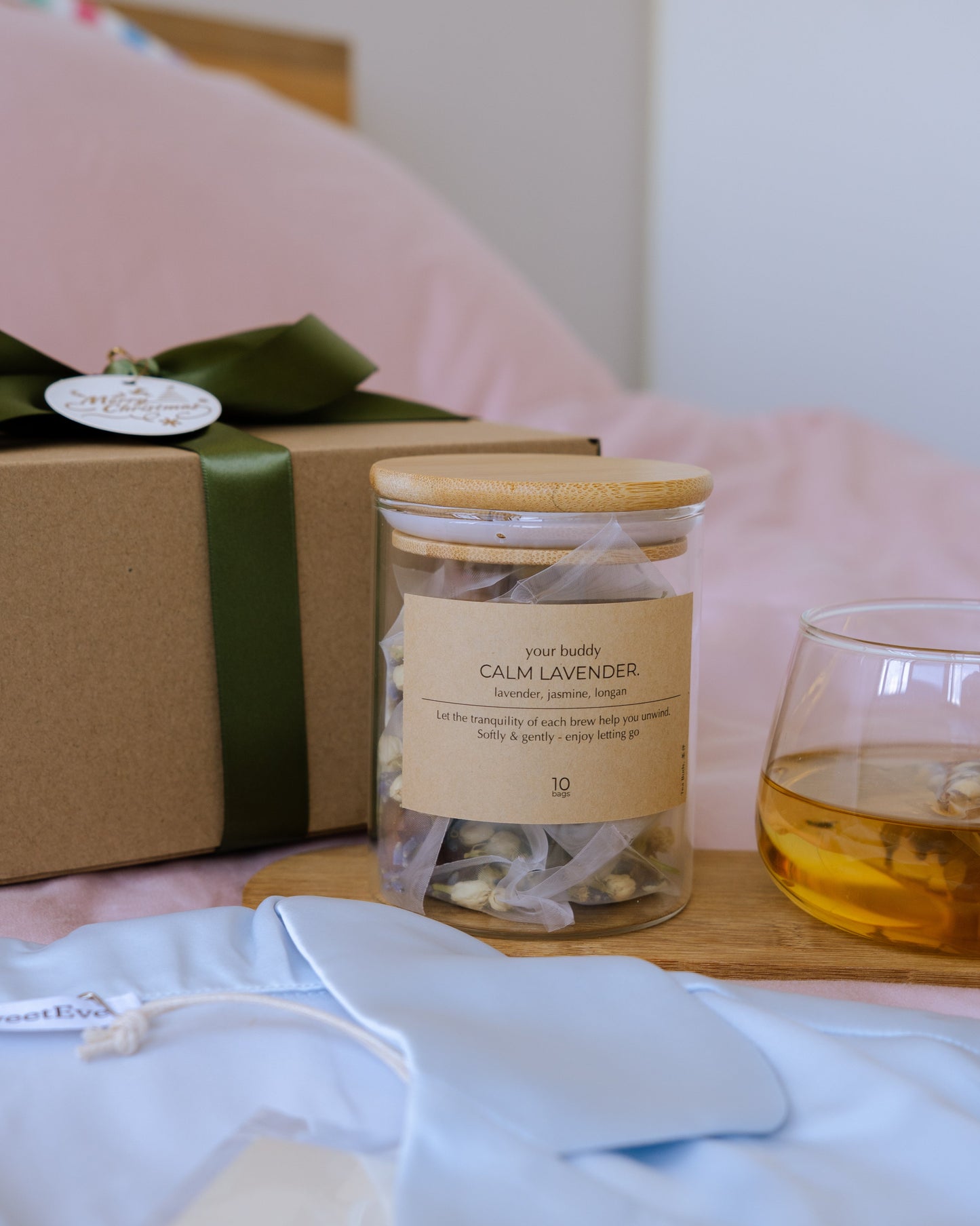 A Slow Christmas Set - Pyjamas and Tea