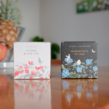 Perfect Pair: Osmanthus Pu-erh and Lychee Black Tea