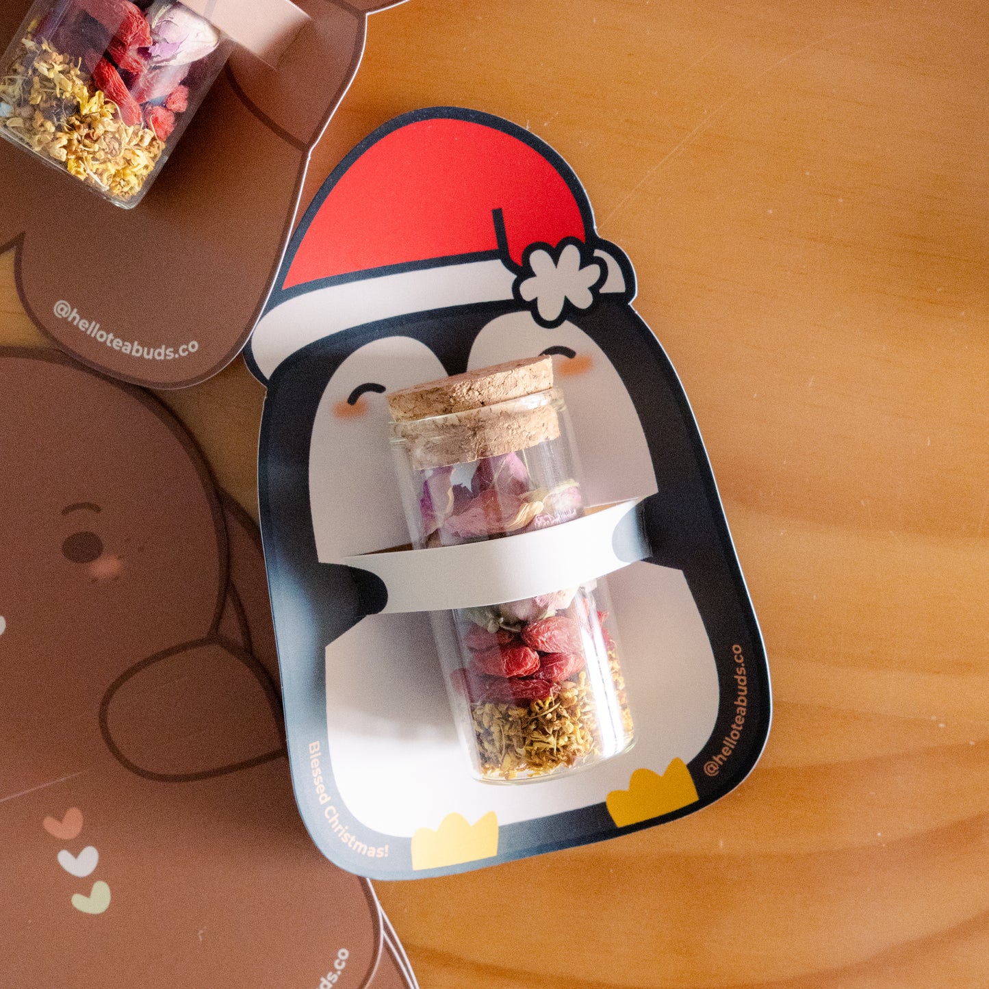 Christmas Mini Buddies - Gingerbread and Penguin